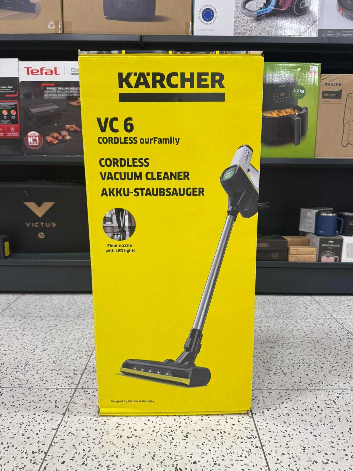KARCHER VC 6 Cordless — бездротовий пилосос нового покоління!