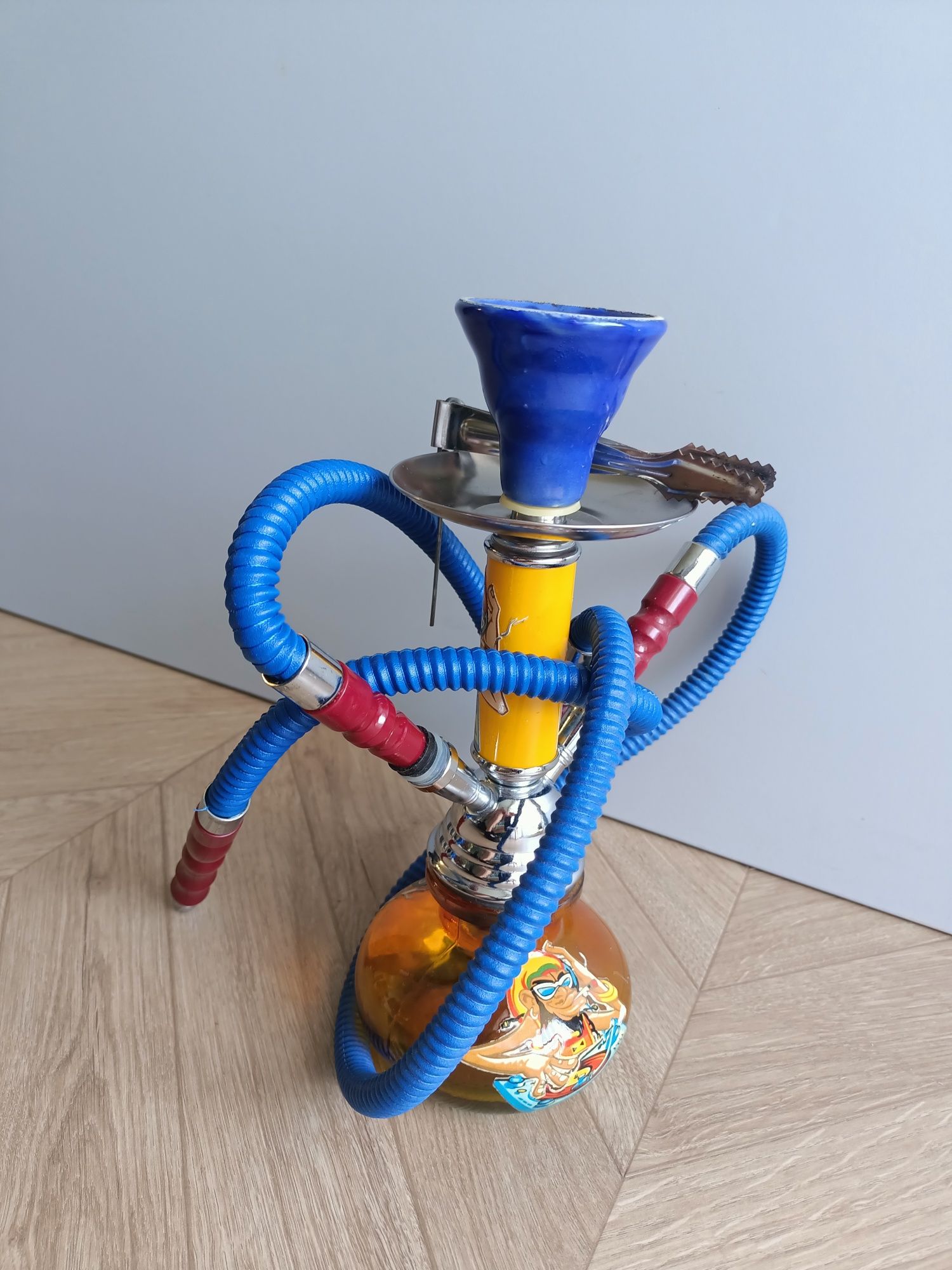 Shisha fajka wodna 24cm dwie rury