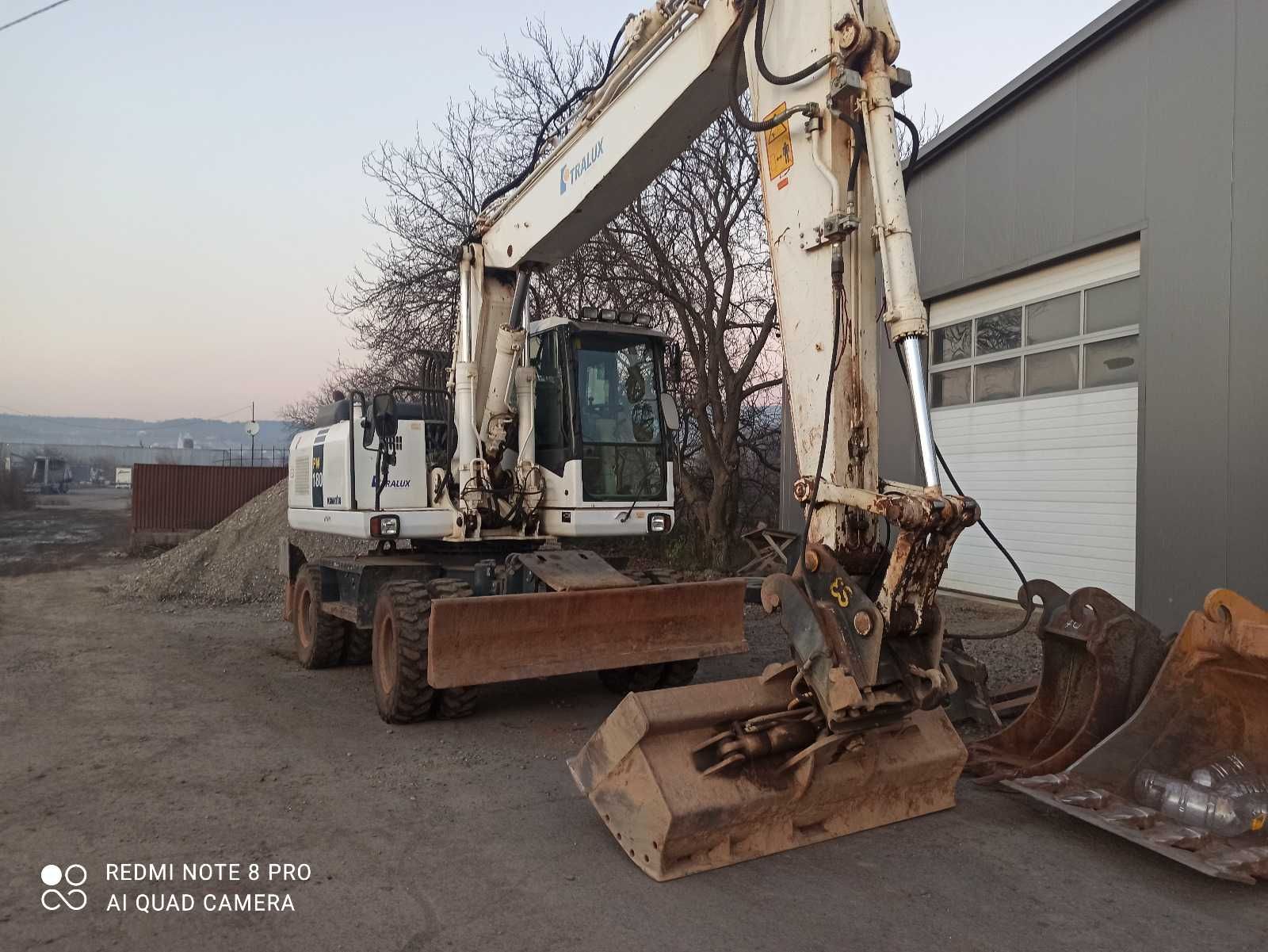 Колісний екскаватор Komatsu PW180 - 7 2013року JCB CAT Volvo Terex