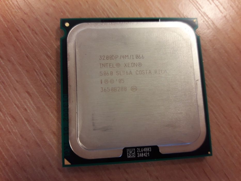 CPU Procesory Intel: Xeon 3040, 5060, Pentium: E5400