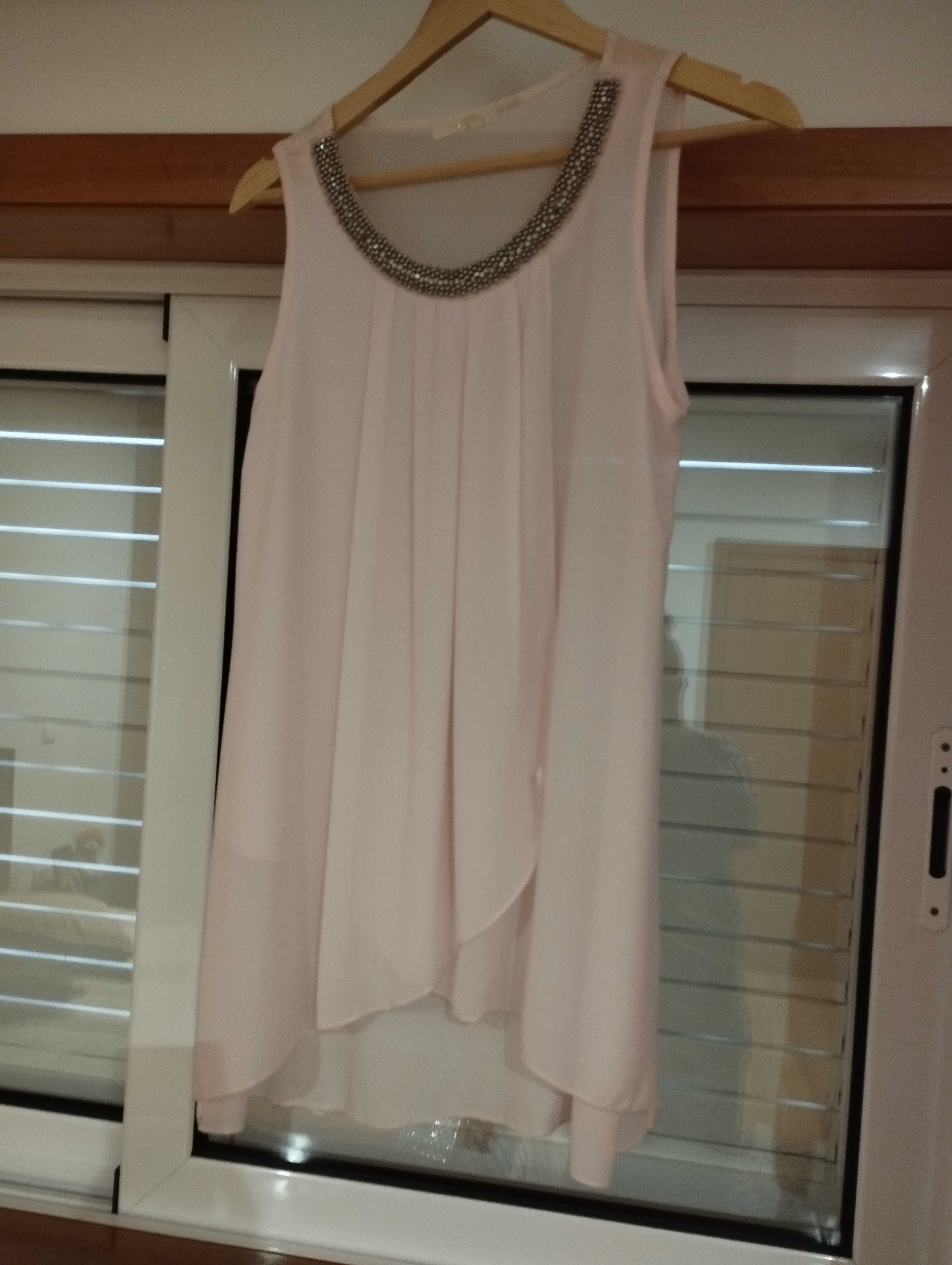 Blusa com Brilhantes