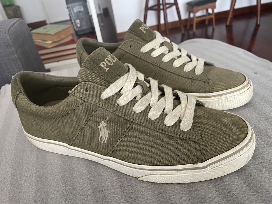 Vendo ténis Polo Ralph Lauren Verdes n42