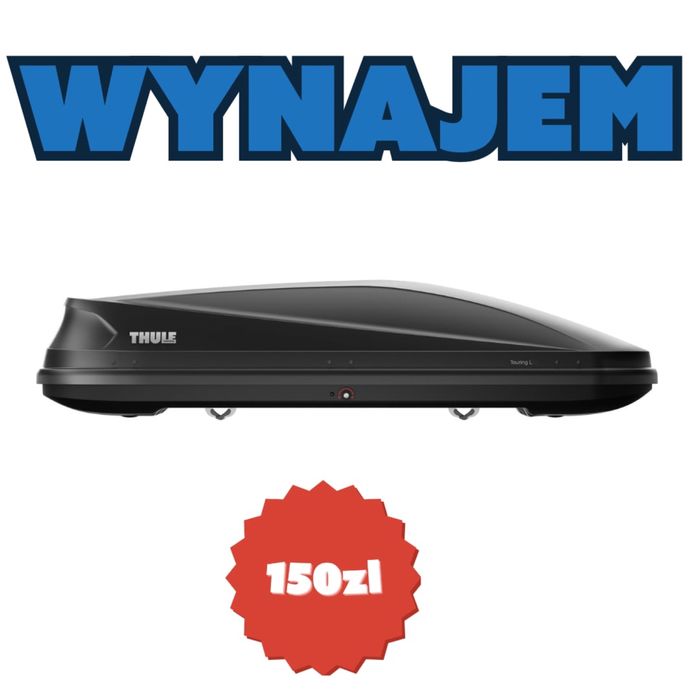 Thule Touring L 780 – Bagażnik dachowy / Box narciarski do wynajęcia