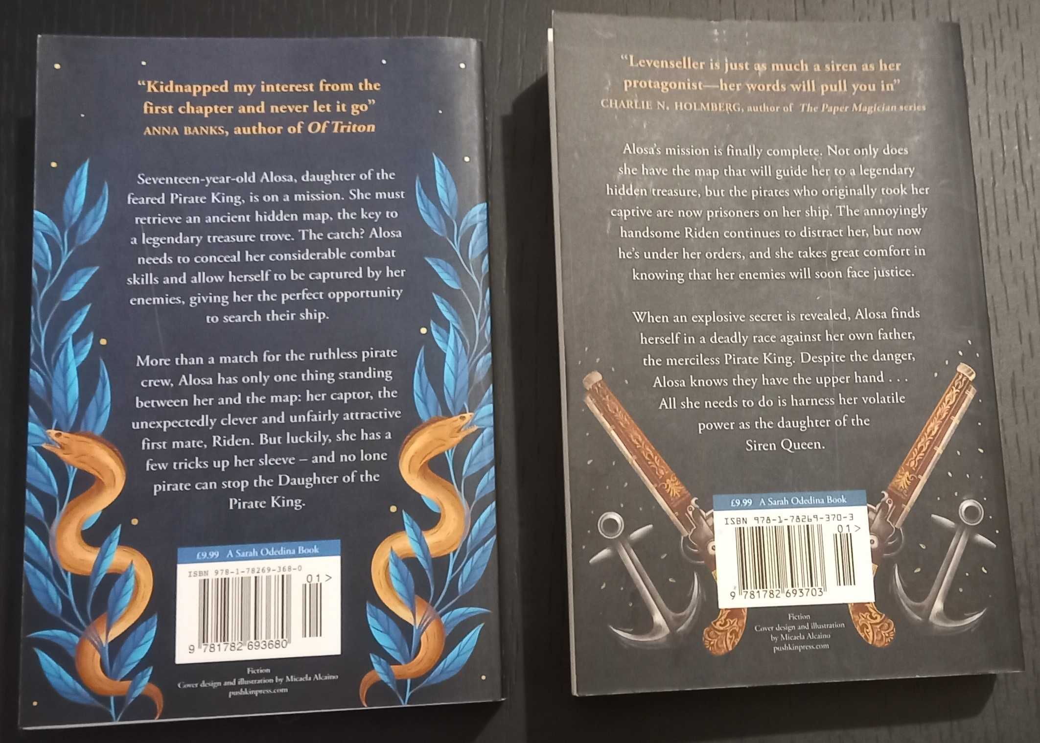 Duologia "the daughter of the pirate king"- tricia levenseller (Ing)