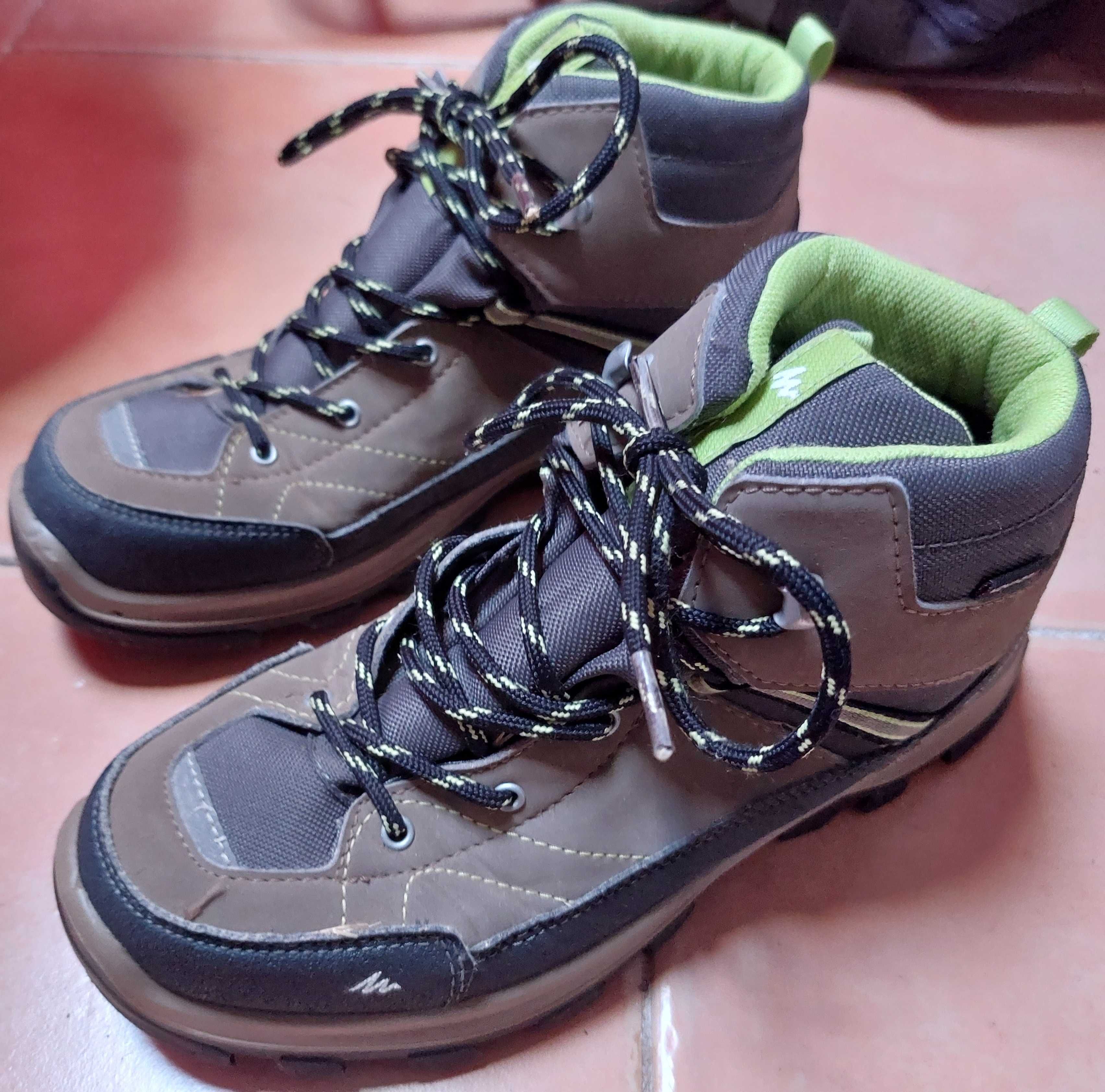 Botas caminhada trekking Decathlon Quechua Forclaz 500 H - Número 38