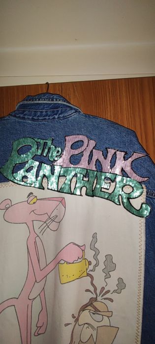 Kurtka jeansowa długa