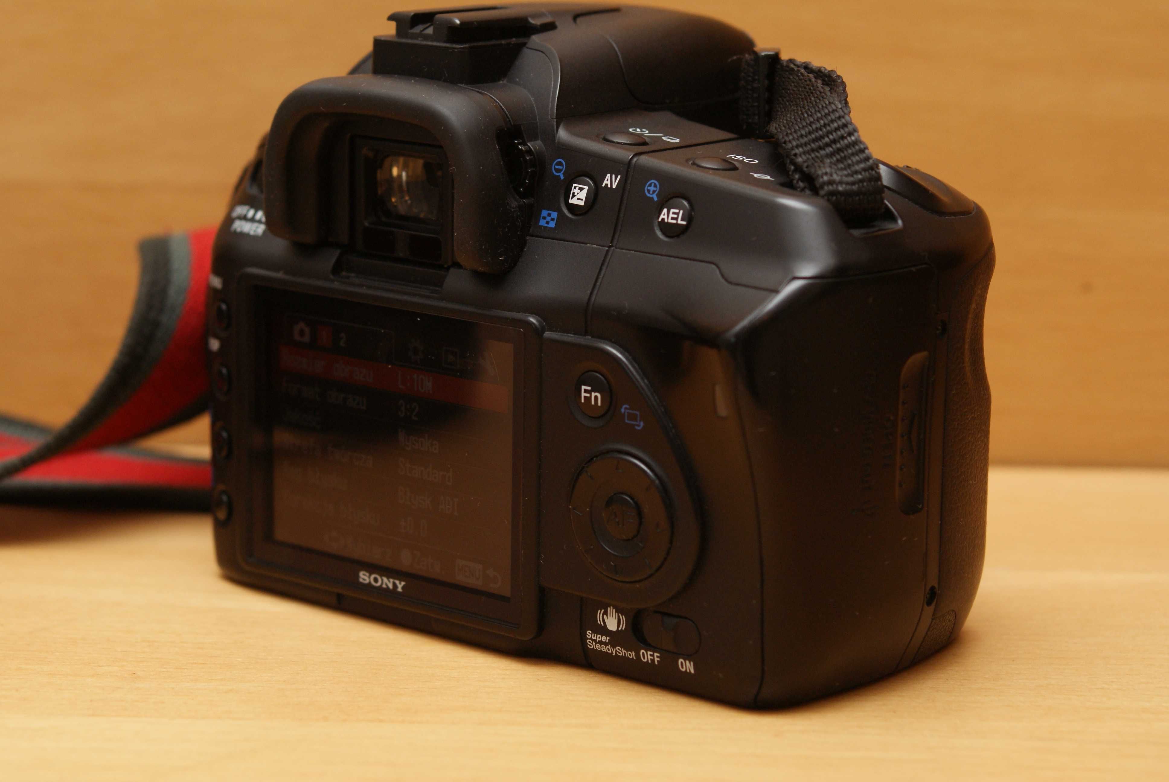 Sony Alpha 200 body aparat fotograficzny.