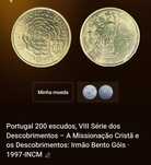 Moeda 200 escudos de 1997