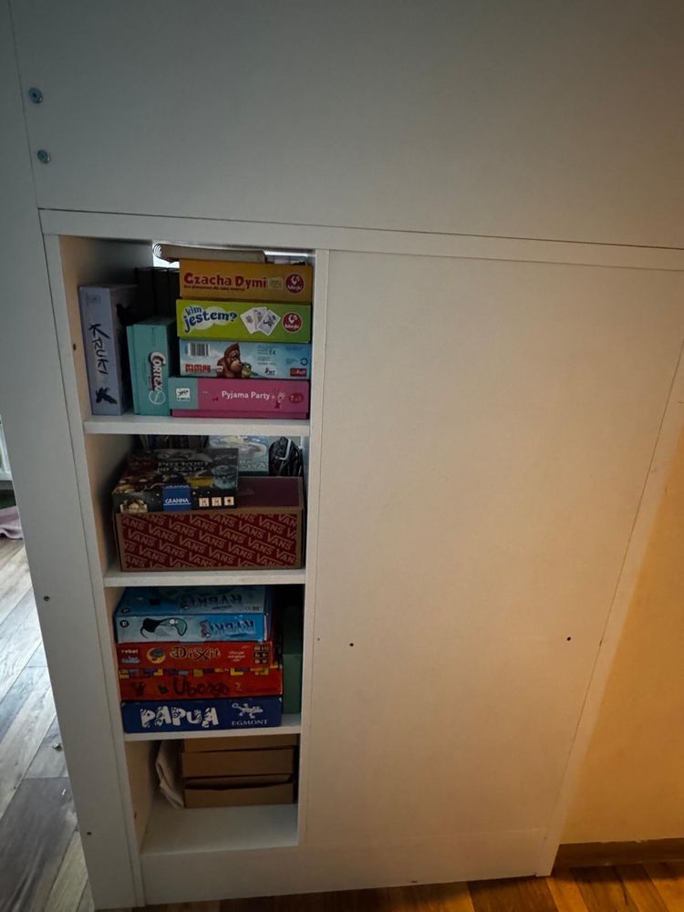 Meble dzieciecięce IKEA  SMASTAD łóżko na a tresoli +szafki