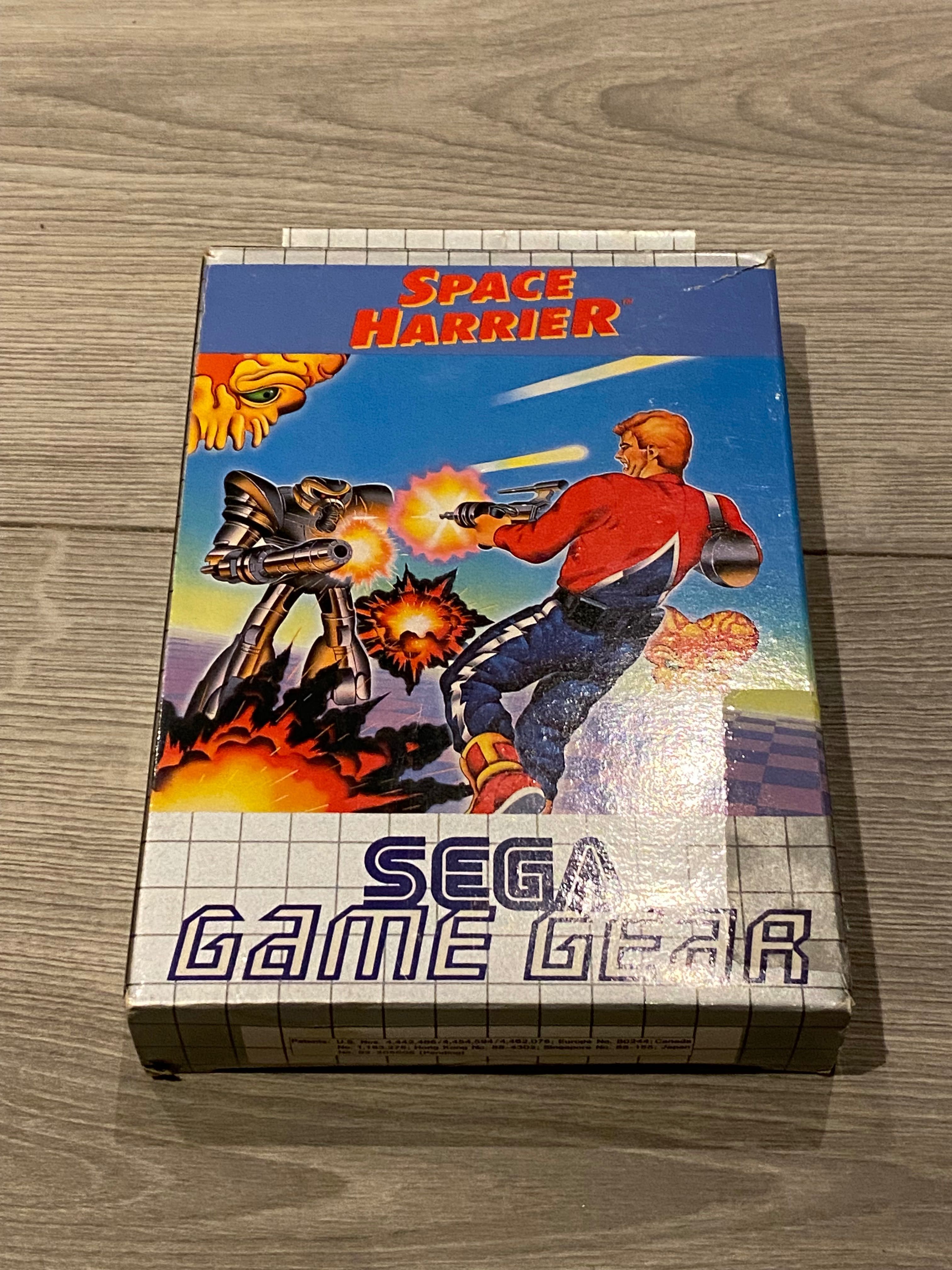 Space Harrier / Sega Game Gear / PAL / BOX