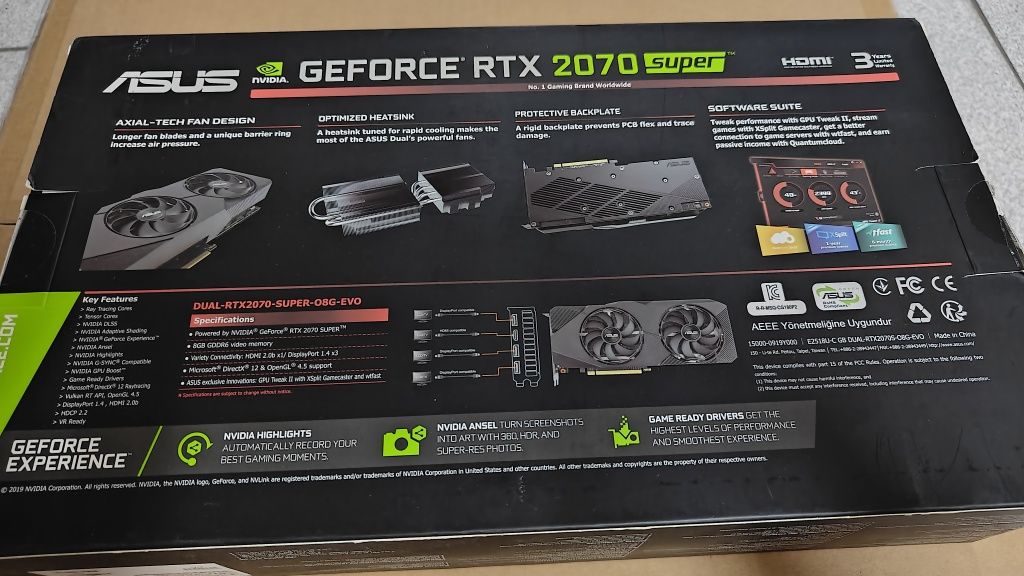 RTX 2070 super ASUS