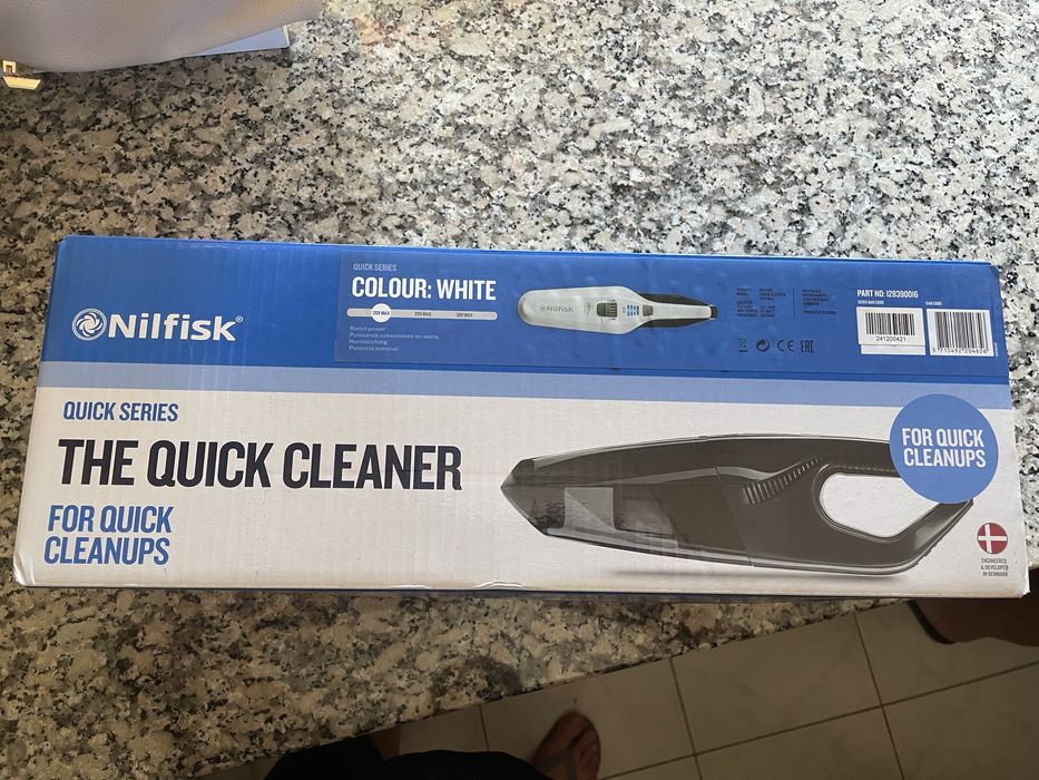 Vendo aspirador portatil Nilfisk usado 2 vezes