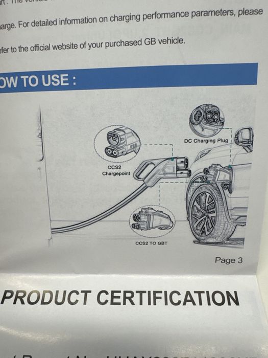 Продам переходник адаптер CCS 2GB/T