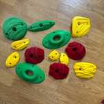 Chwyty wspinaczkowe 3d druk , nowe 13 szt