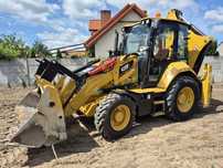 Caterpillar CAT 428 F2 2018r. KRAJOWA Bergerat Monnoyeur