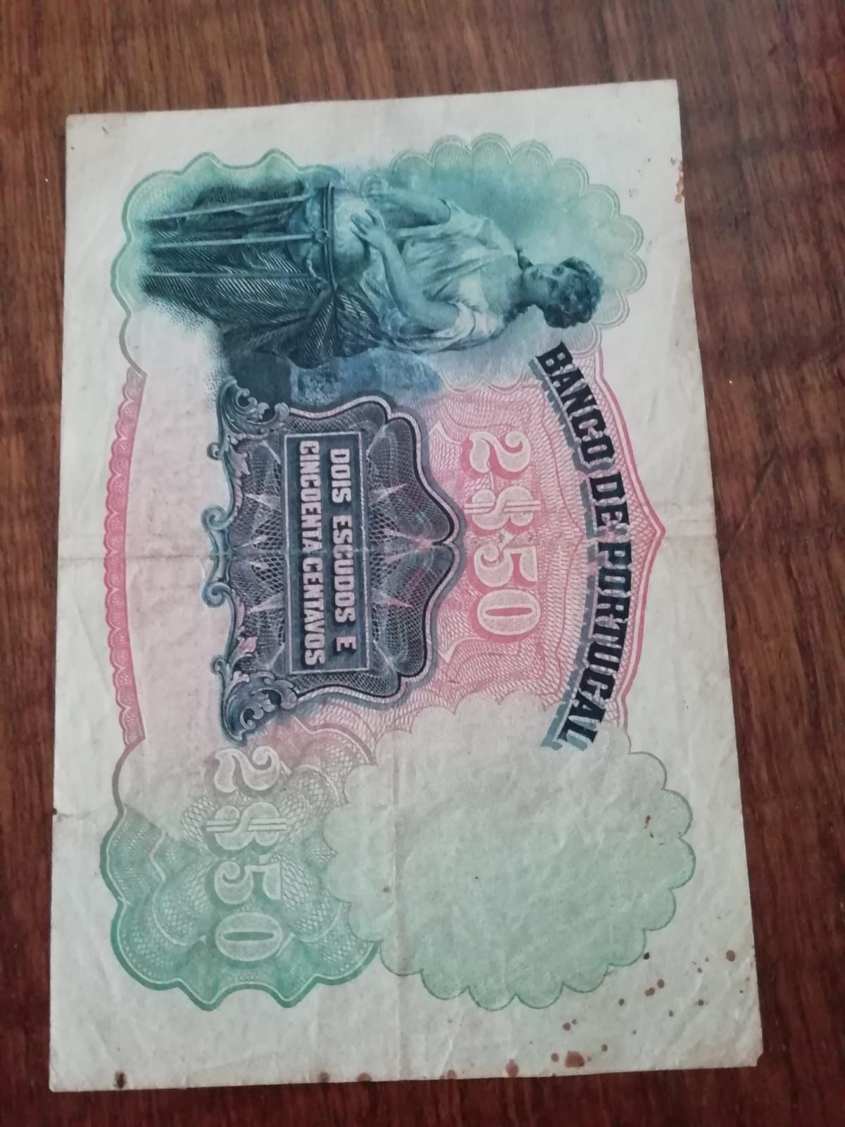 Nota 2$50 escudos 1920