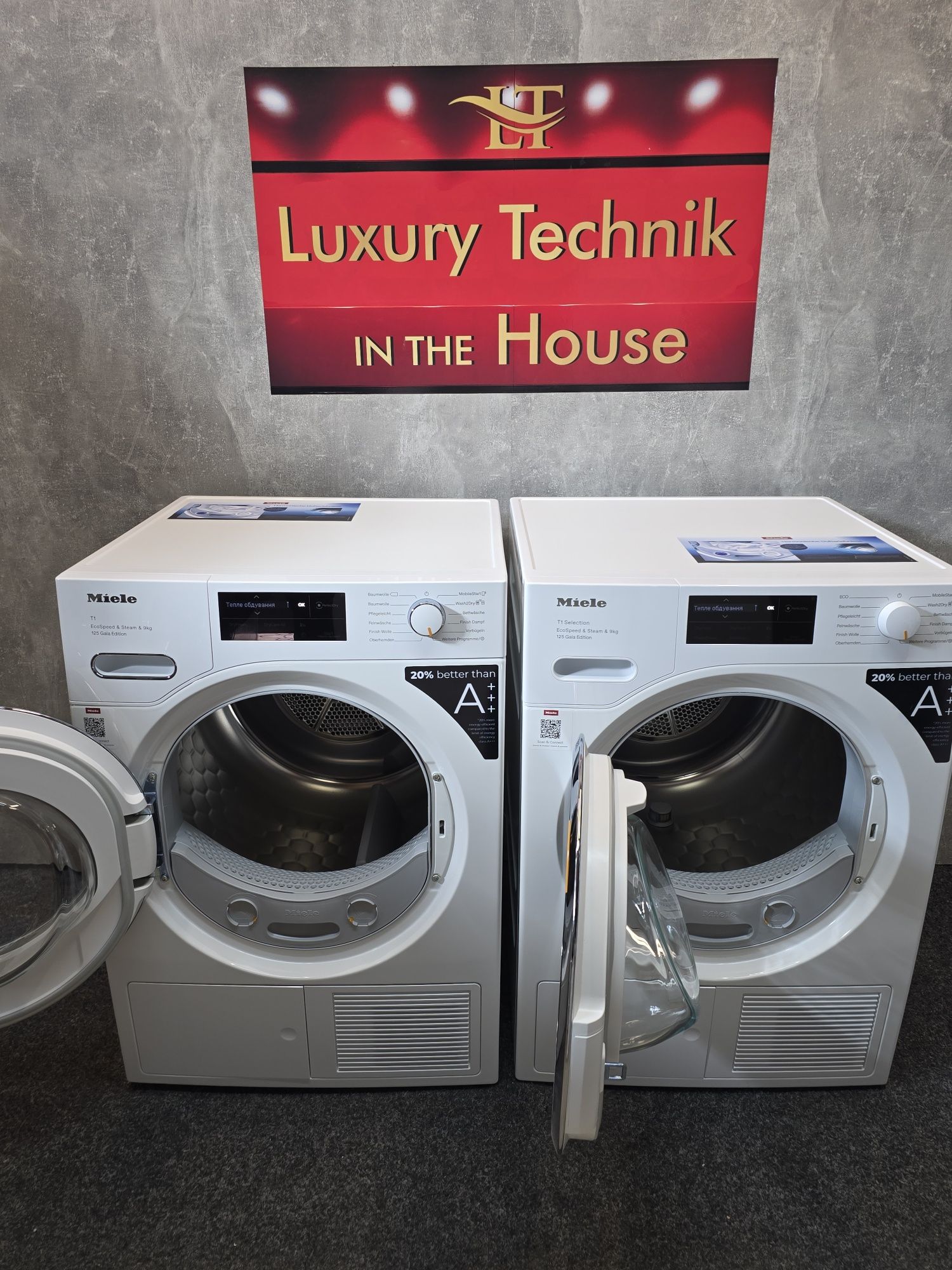 ‼️Нова X2 сушильна машина Miele TWL680 125 Edition 9кг Steam Укр. 2025