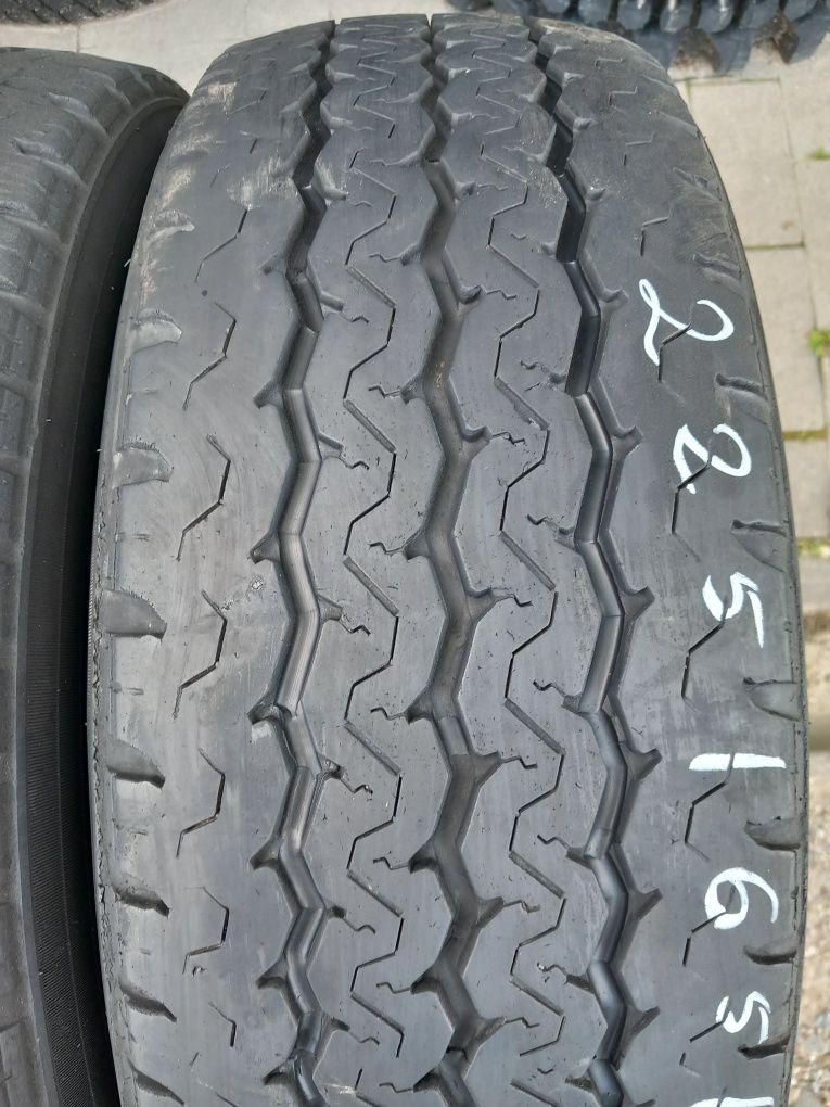 2x Opony Używane Letnie 225/65R16C Radial
