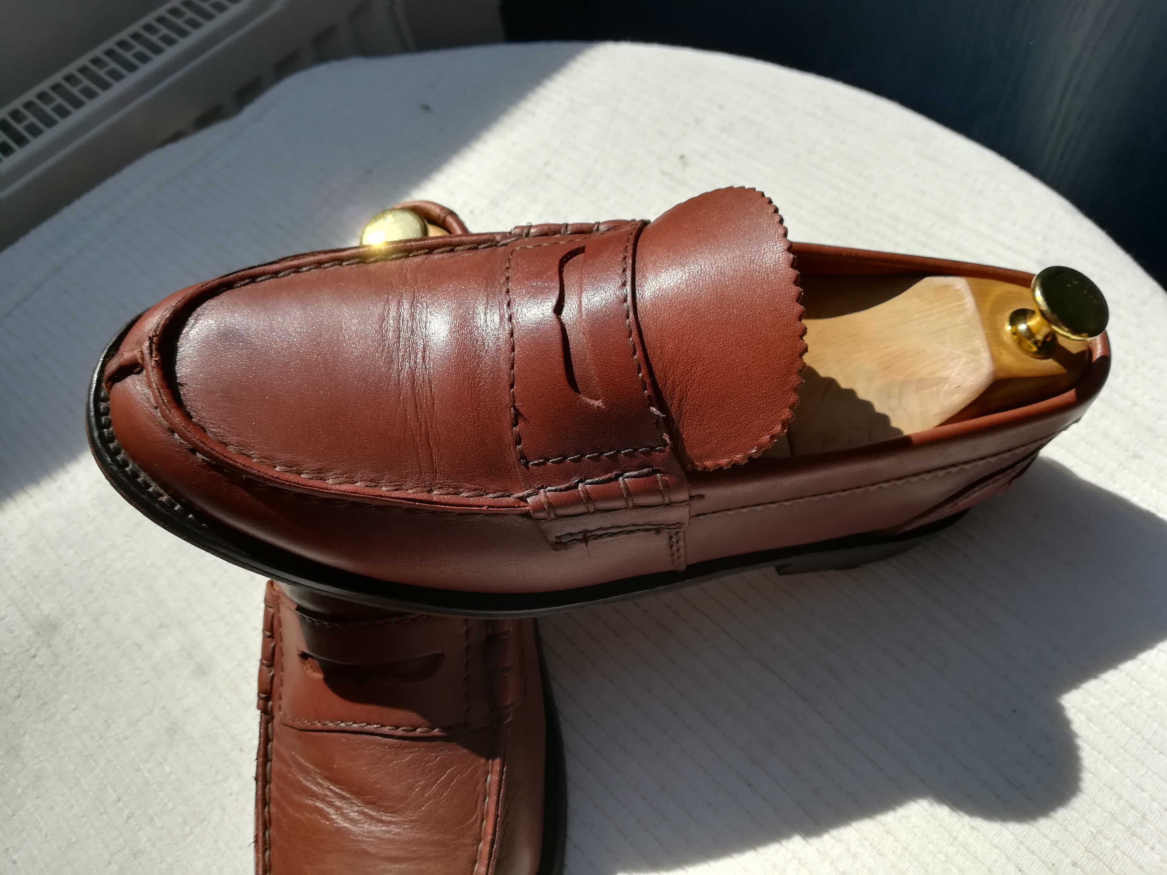 Clarks mokasyny split toe loafers roz. 40.5 Loake Grenson Berwick