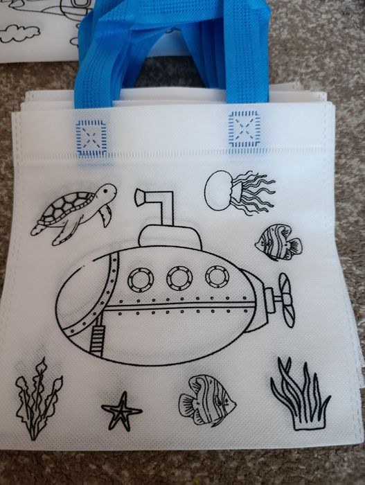 Сумка розмальовка дитяча ЭКО сумка