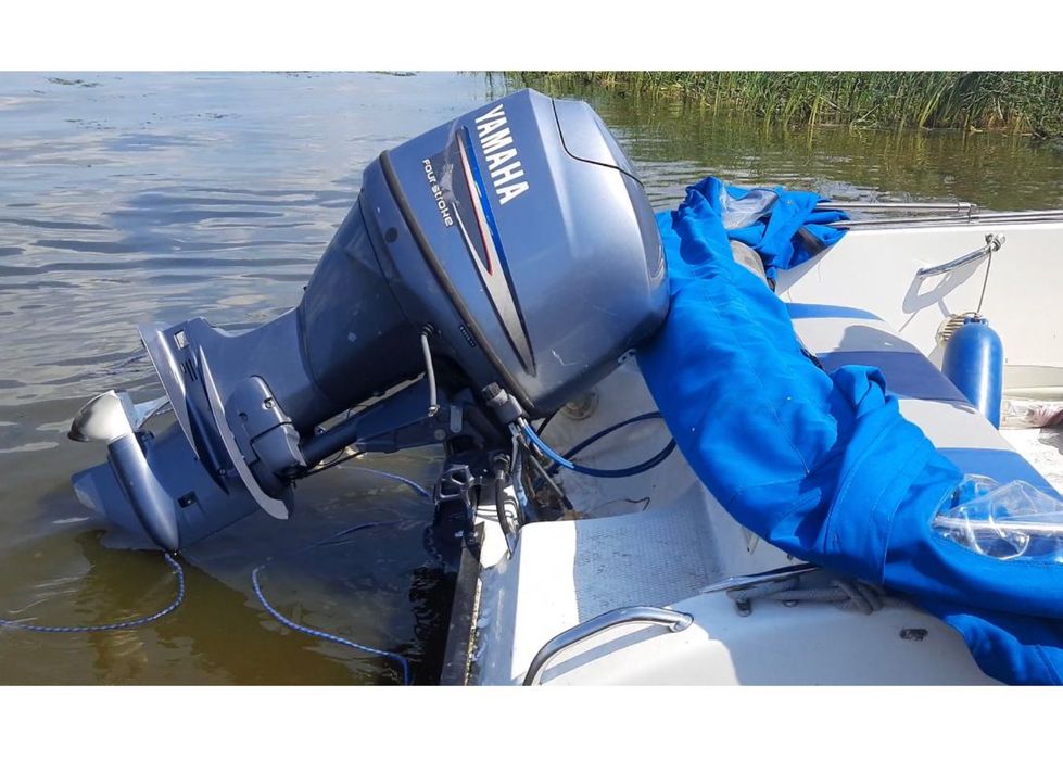 Продам лодку з мотором Yamaha 60 к.с.+ лафет