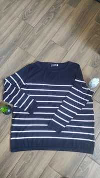 Sweter damski w paski Xl