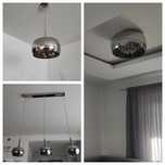 Lampy lampa żyrandol nowoczesne do salonu Agata Meble 3 sztuki