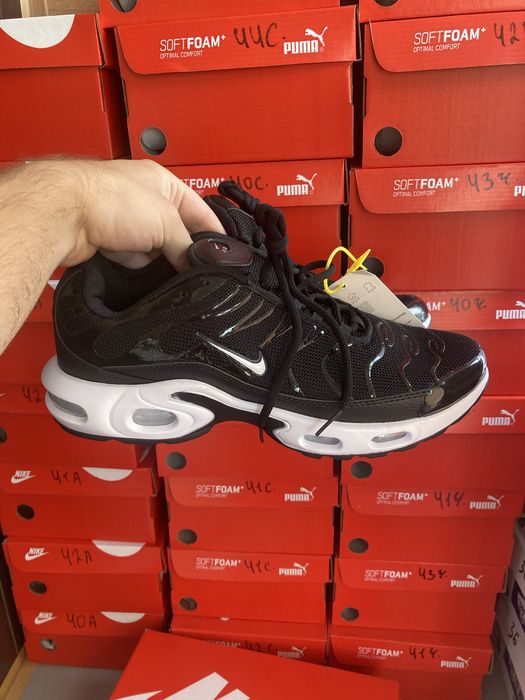 Без предоплат! Краща ціна на Nike air max TN plus black white