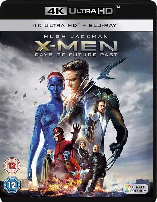 X-Men:Przeszłość,kt Nadejdzie 4K+BD wer.ENG wyd.UK