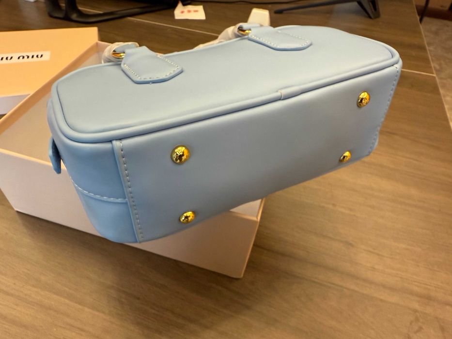 Torba do gry w kręgle MIUMIU niebieska, mała