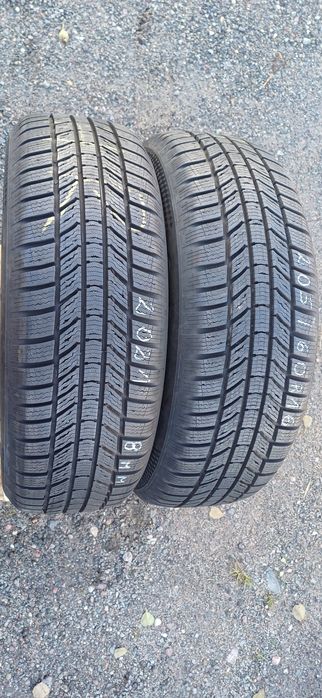 205/60R16 92H CONTINENTAL , dwie używane opony zimowe.