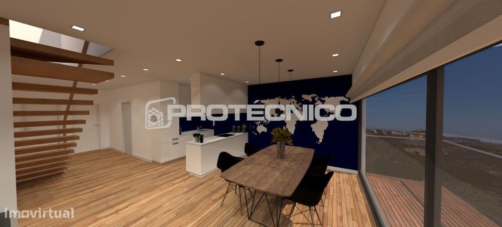 Apartamento T3 c/ terraço - Costa Nova