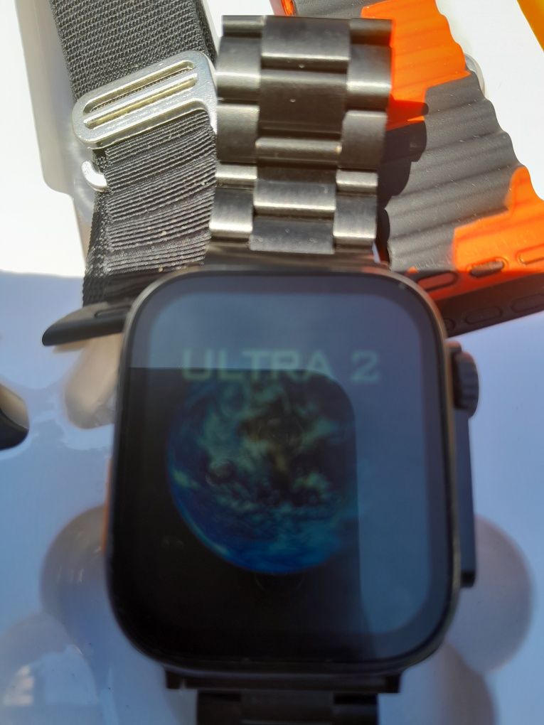 Smart watch ultra 2, 1:1 apple watch, 7 в 1 (+ 7 ремешків ) З Італії!
