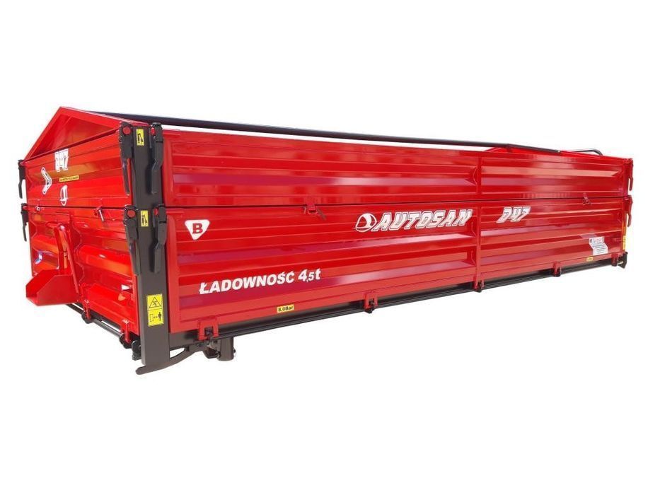 Kompletna górna zabudowa do przyczepy D-47 z plandeką | Jak Z IKEA |