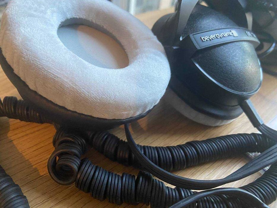 Амбушури Амбушюры велюровые Beyerdynamic DT770 Pro DT880 Pro DT990