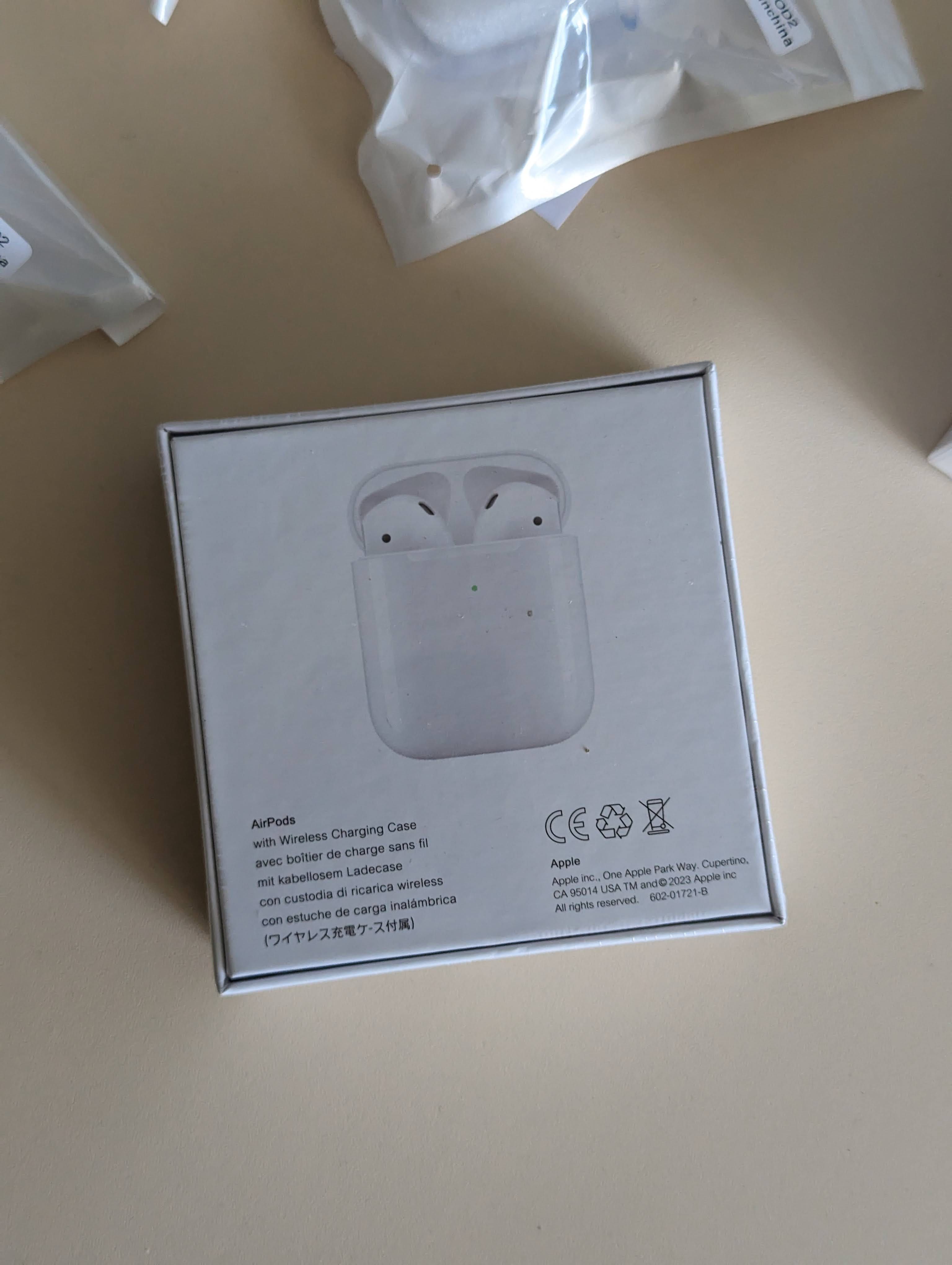 Бездротові блютуз навушники Apple AirPods 2 Преміум серія, Нові