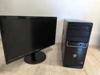 Komputer PC + Monitor 24'' -  AMD Phenom II X4 / 16GB / Radeon / SSD