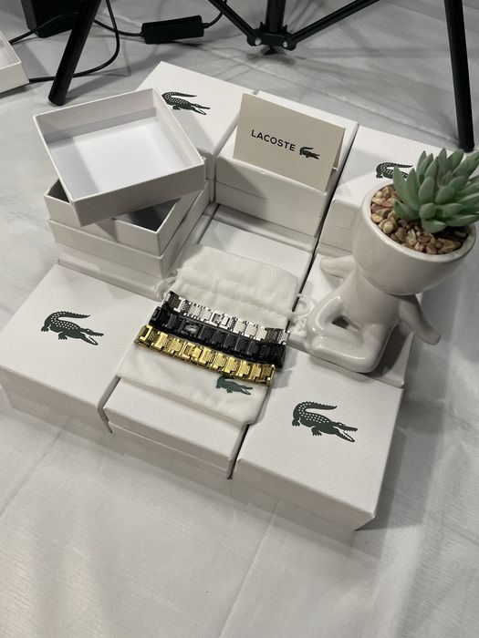 Браслет Lacoste/ Чоловічий браслет Lacoste/ Браслет лакоста