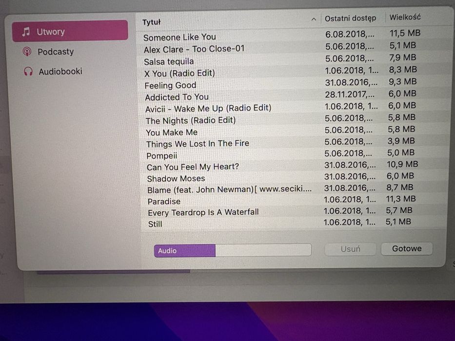 iPod shuffle 4 generacja 2GB