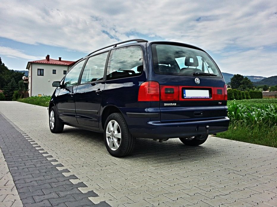 Volkswagen Sharan najem na wynajem 7 osób wakacje weekendy