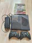 Zestaw konsola XBOX 360 + 2 pady + 10 gier