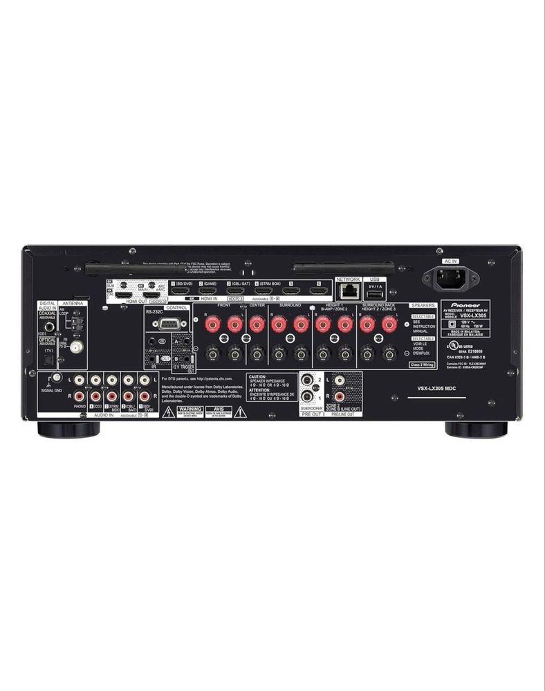 AV Ресівер Pioneer ELITE VSX-LX305 Black