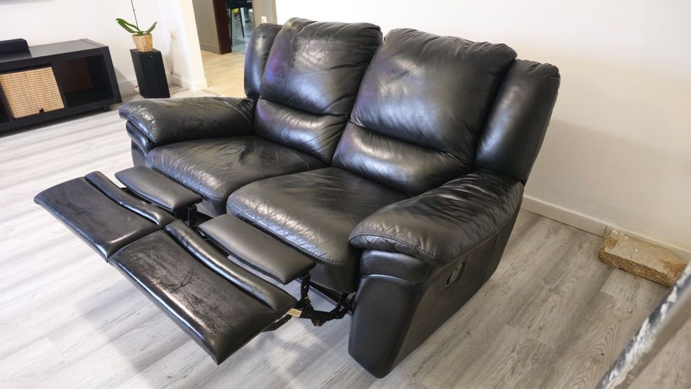 Vendo sofas de pele