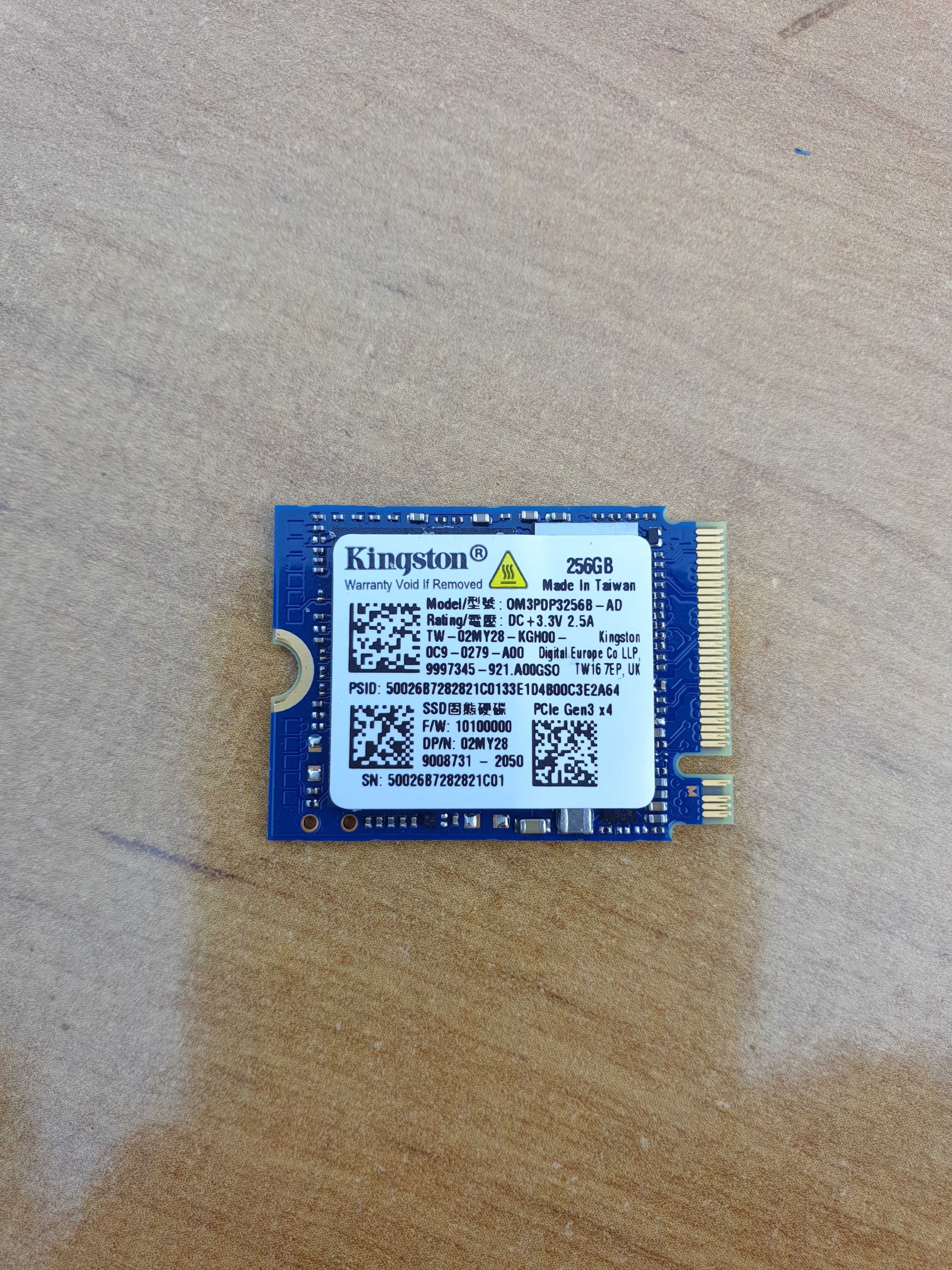 Dysk ssd m.2 256GB kingston