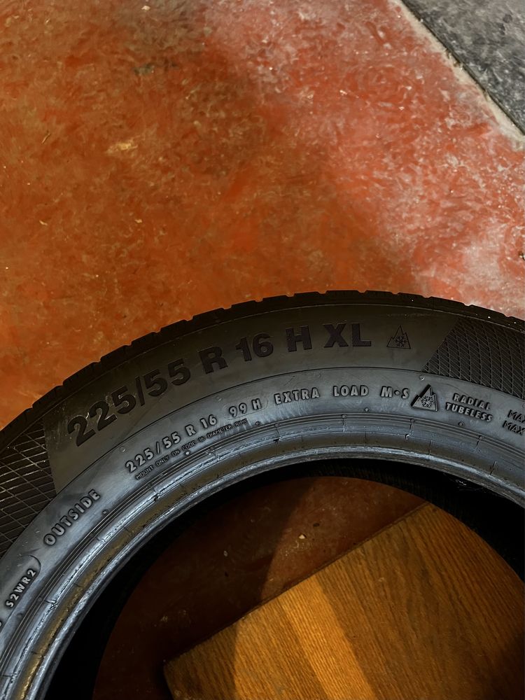 Шини Резина 4ШТ Continental WinterContact 225/55 R16