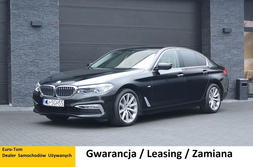 BMW Seria 5 520d Xdrive Luxury Line Jasne Wnętrze Salon PL Fr. Vat 23%