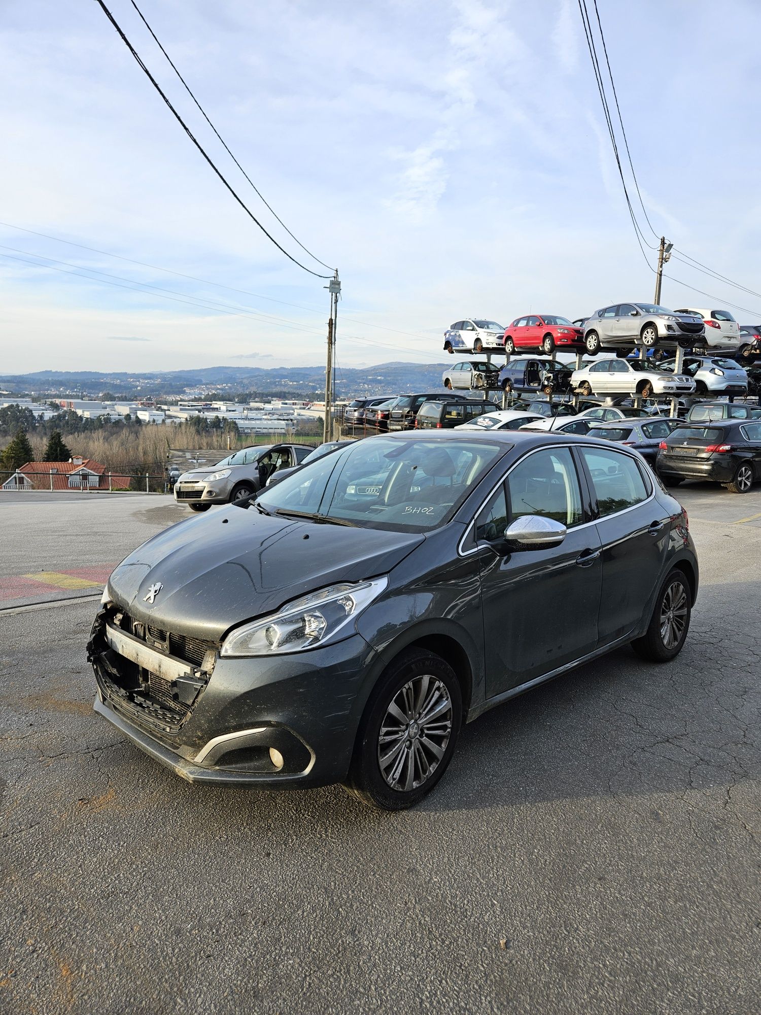 Peugeot 208 1.6 BlueHDi de 2017 para peças