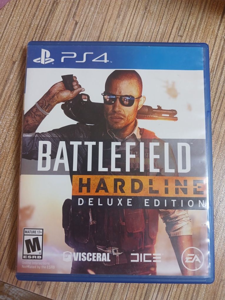 Диск battlefield hardline ps4