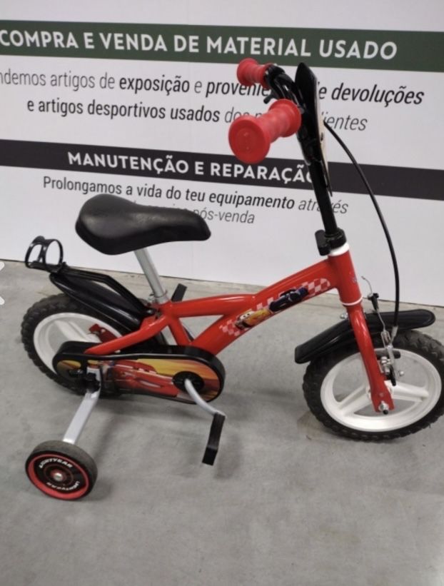 Bicicleta Faisca McQueen