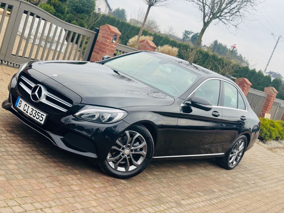 Mercedes-Benz Klasa C Klimatyzacja Automatyczna NAWIGACJA Skórzana Tapicerka Bezwypadkowy